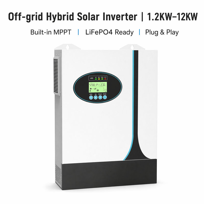 Inverter ya Jua ya Hybrid NKH 1.2~12kW